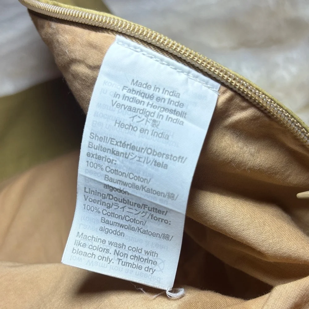 J Crew Gold Tie Waist Short in Cotton Poplin, high rise, size 10, EUC